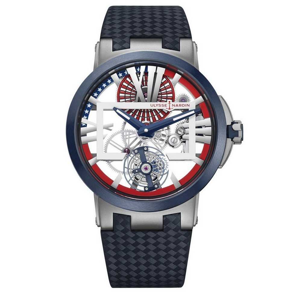 Ulysse Nardin Executive Skeleton Tourbillon Stars & Stripes