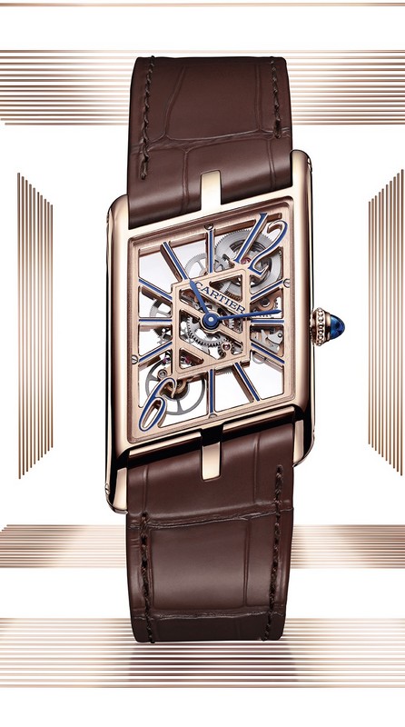 Cartier Tank Asymétrique Skeleton