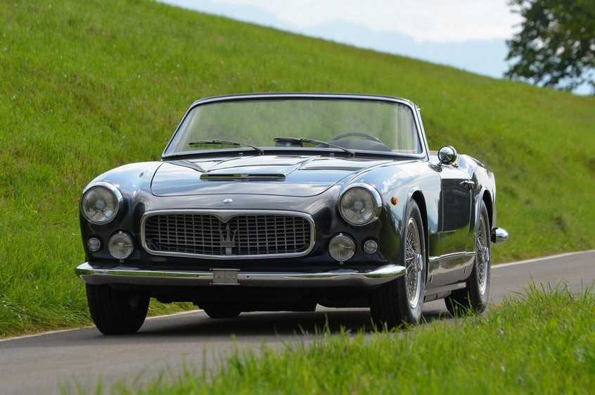 Maserati 3500 GTi Spyder. Born from difficulty