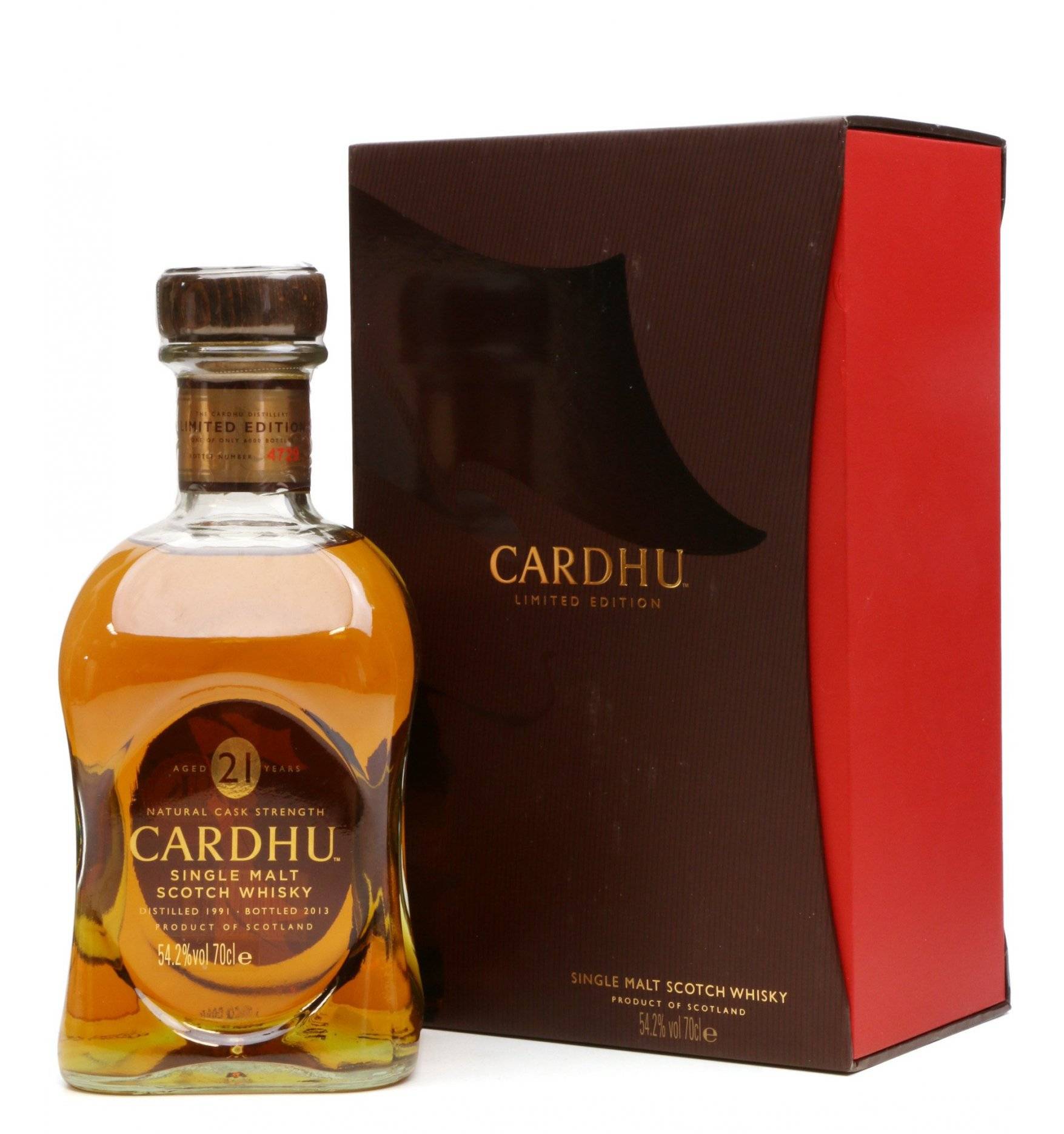 Cardhu 21 Years Old – Limited Edition (Cask Strength)