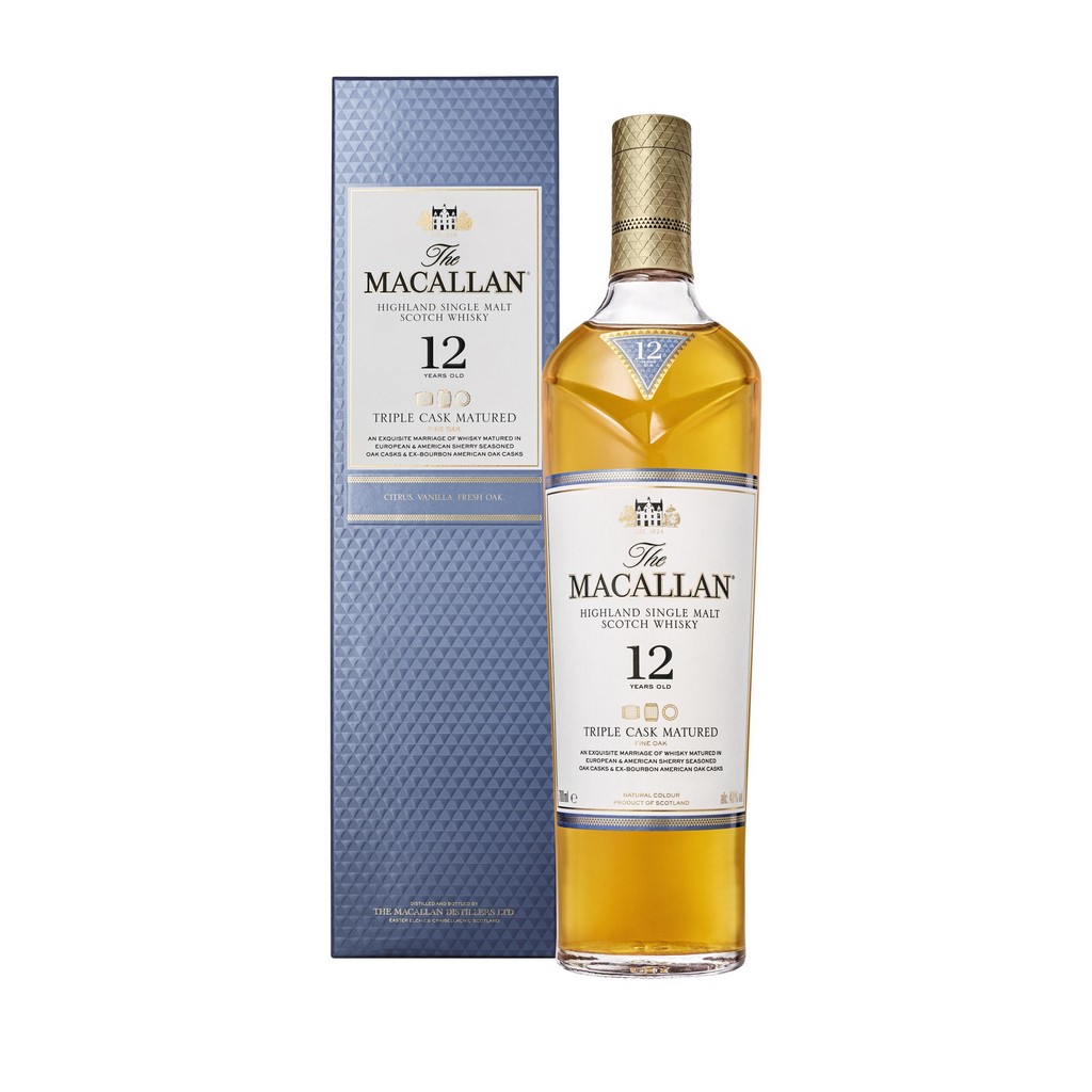 Macallan 12 Years Old Triple Cask