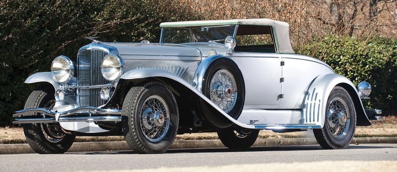 1929 Duesenberg Model J “Disappearing Top” Torpedo by Murphy