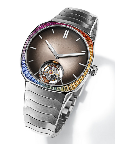 H. Moser & Cie. Streamliner Tourbillon Rainbow