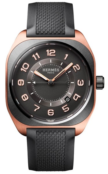 Hermès H08 Rose Gold and Titanium