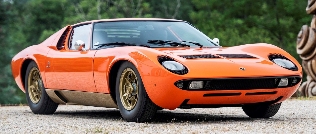 1971 Lamborghini Miura P400 S by Bertone