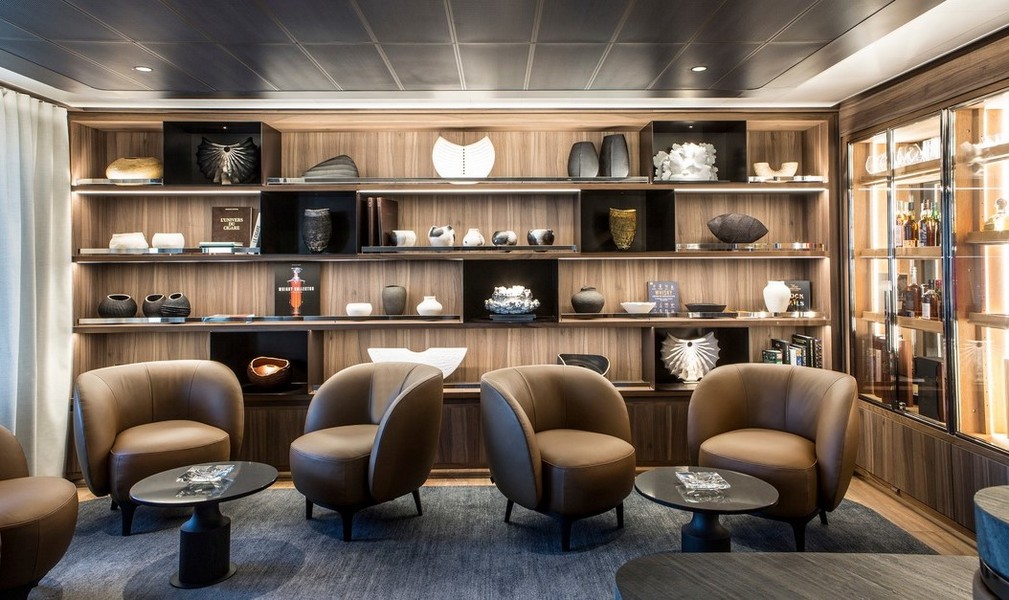 The Cigar Lounge — Le Commandant Charcot (Ponant)