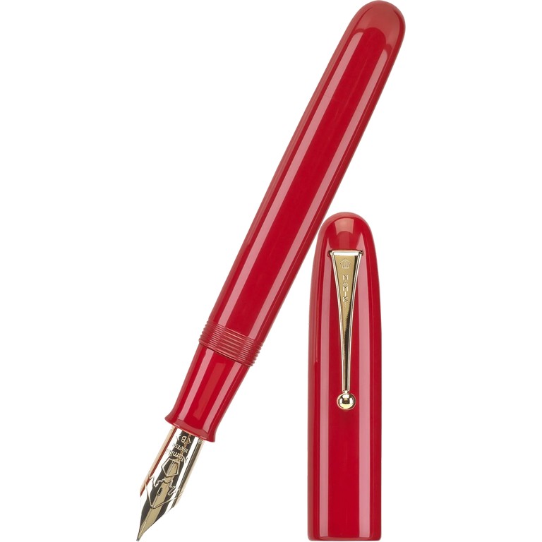 Namiki Emperor Urushi Vermilion Fountain Pen
