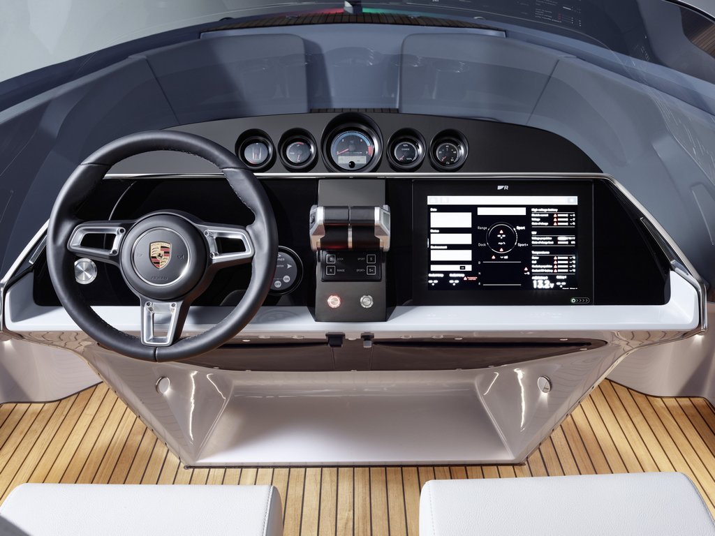 Frauscher x Porsche 850 Fantom Air. Photos: Porsche Newsroom