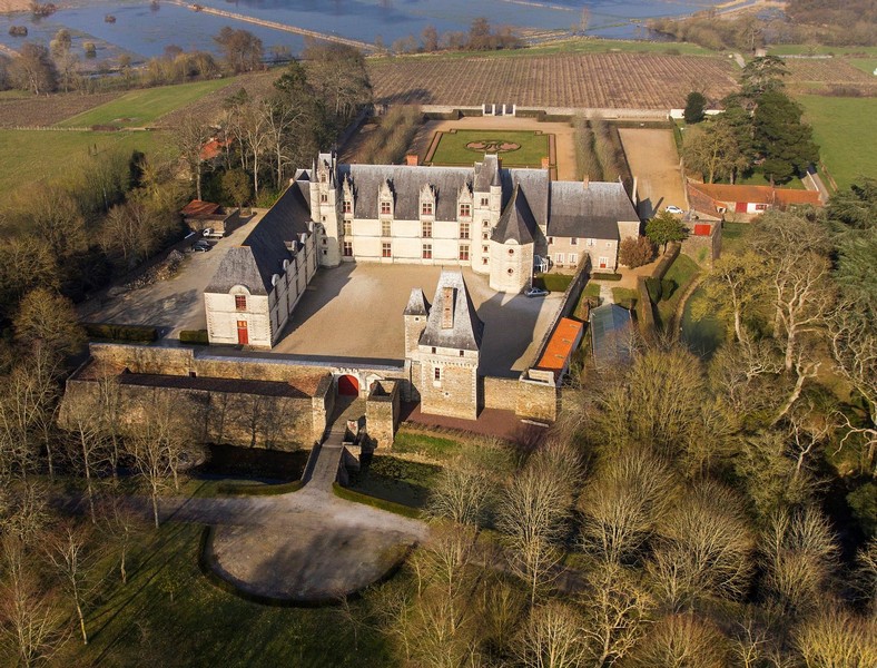 Château de Goulaine, France. Photo:Wikipedia / Château de Goulaine
