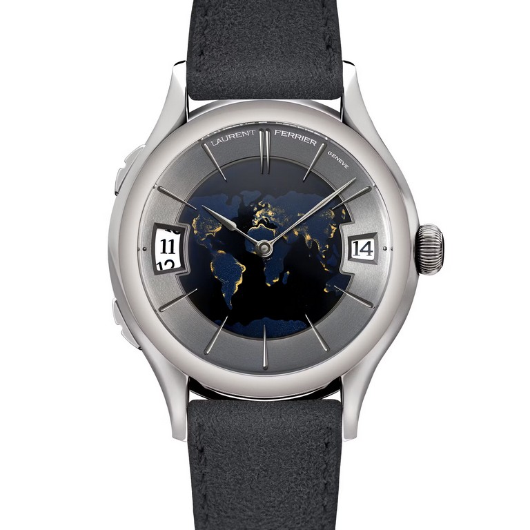 Laurent Ferrier Classic Traveller Globe Night Blue