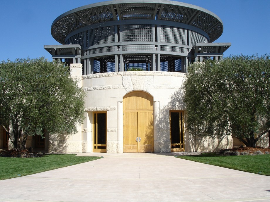 Opus One, California, USA – The winery building is a must-visit destination for every wine enthusiast exploring Napa Valley.