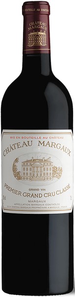 Château Margaux Grand Vin Premier Grand Cru Classé.
