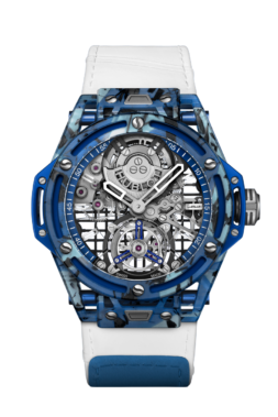 Hublot Big Bang Tourbillon Novak Djokovic GOAT Edition Blue