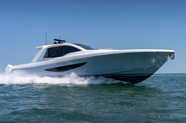 Valhalla V-55 Sport Yacht. Photography: Valhalla Boatworks