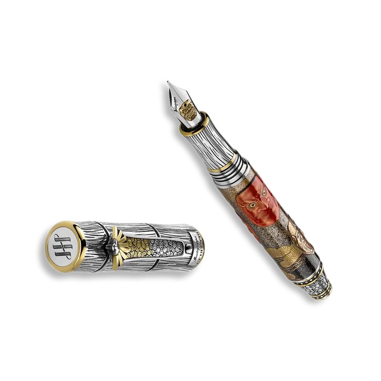 Montegrappa Kitcho Noh Masks Fountain Pen Demon